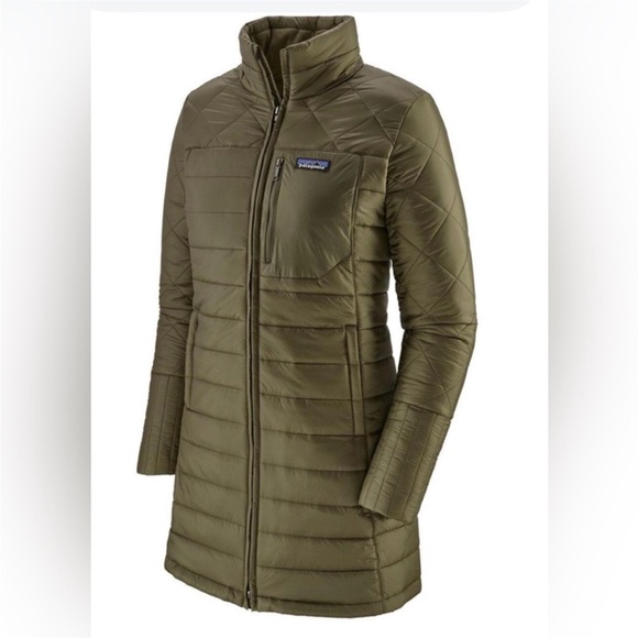 Patagonia Jackets & Blazers - Patagonia Jacket Coat Radalie Indulated Parka Sage Khaki size Small